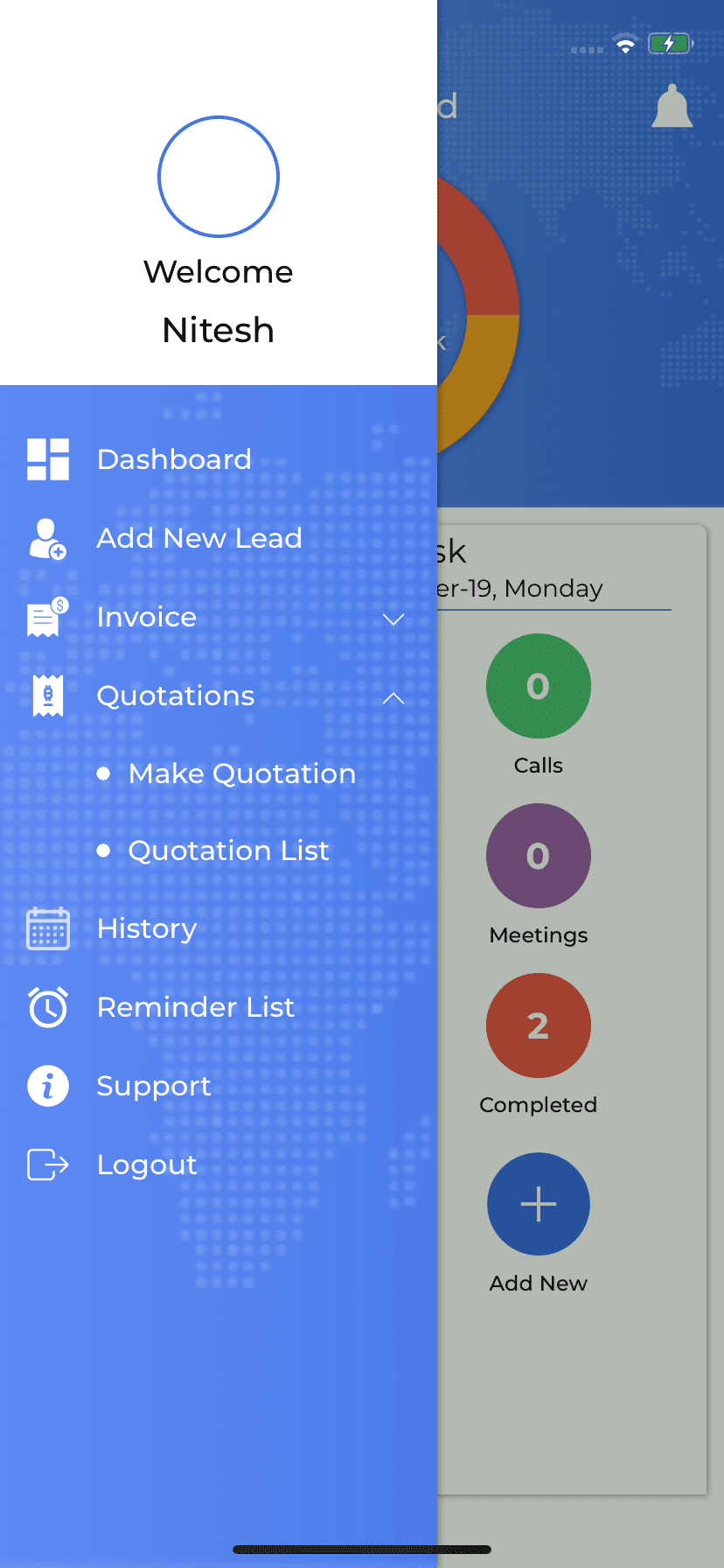 sales square profile options